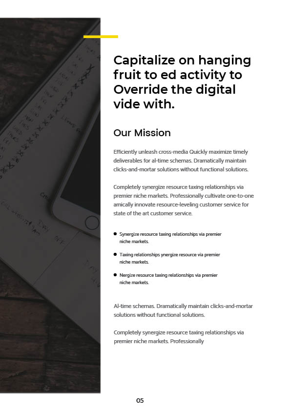 时尚简约多用途的公司业务手册画册楼书杂志设计模板（indd）插图(7)