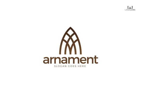 创意字母Logo模板系列之字母A Arnament – Classy Letter A Logo