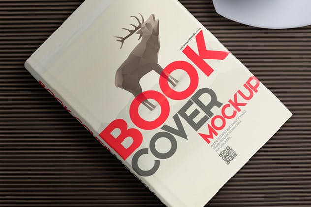 7款精装图书封面及版式设计样机 7 Book Mockups插图(4)