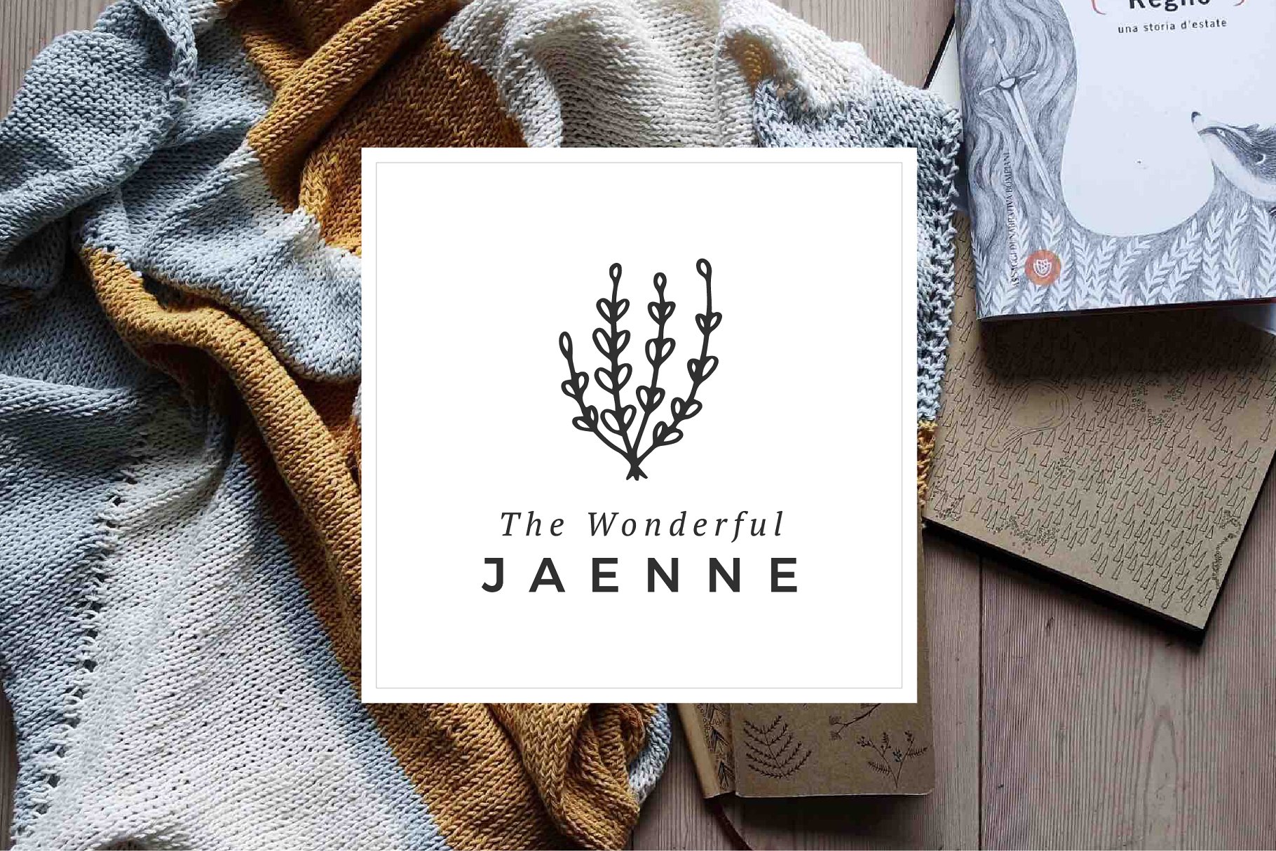 即拿即用优雅风格英文Logo设计模板 Delicate Logos – Volume 04插图(3)