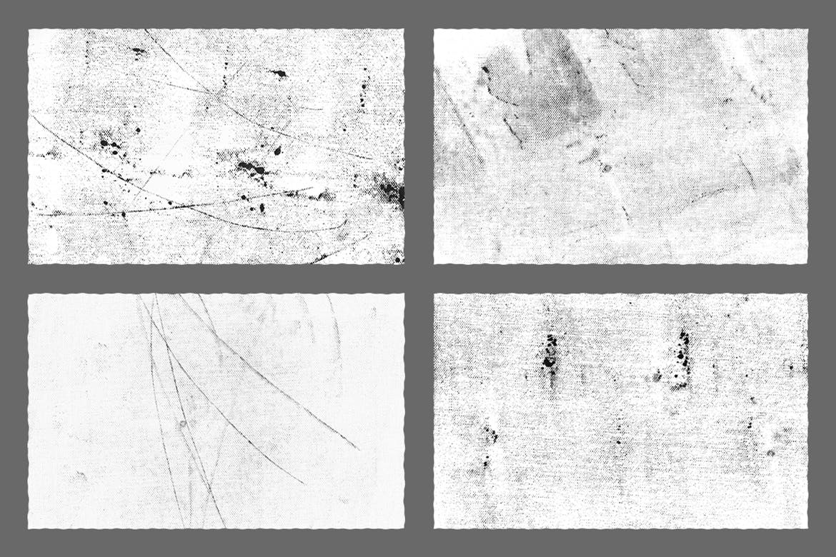 15个矢量折叠纸/画布纹理背景素材 Canvas Texture Pack Background插图(1)