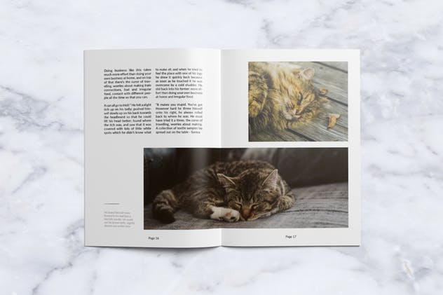 创意时尚生活方式杂志设计INDD模板 Creative Magazine插图(9)