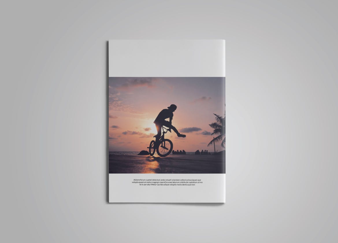 简约现代设计风格杂志设计模板v6 Magazine Template Vol. 6插图(9)