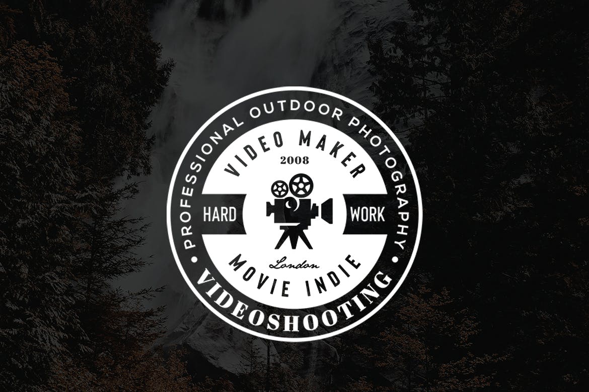 欧美复古设计风格品牌素材库精选LOGO商标模板v12 Vintage Logo & Badge Vol. 12插图(1)