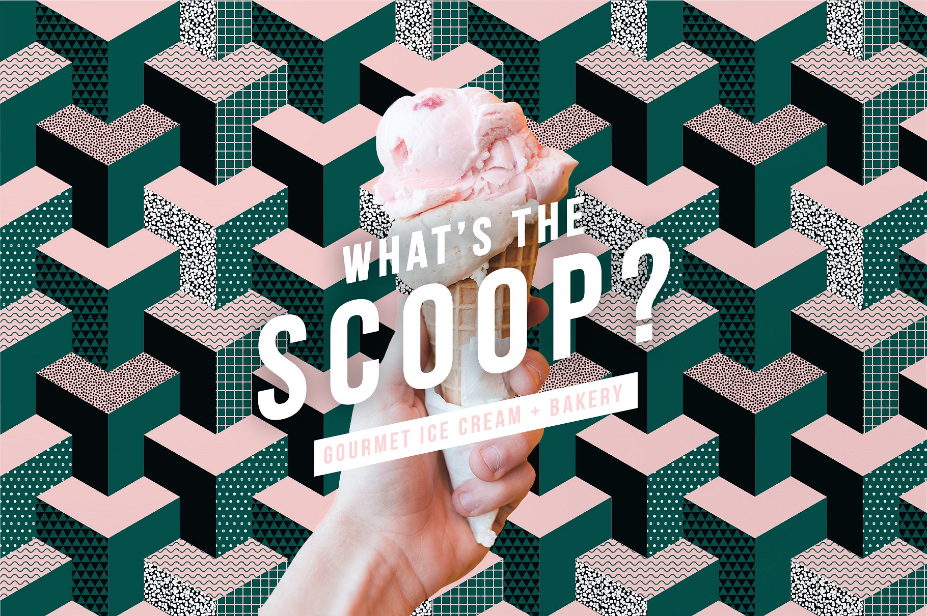 15款独特非常吸眼球的3D多彩立体几何图案纹理 3D Pattern Collection插图(1)