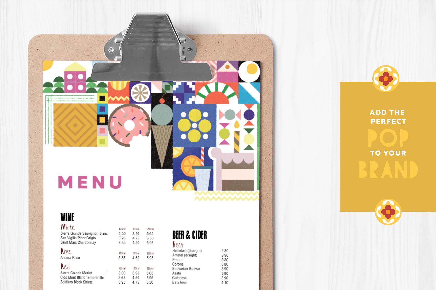 异形多彩几何图案纹理 Whimsy Geometric Pattern Bundle插图(4)