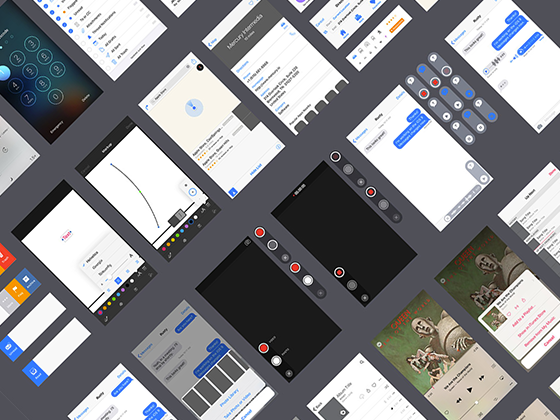 iOS 9.3 iPhone 界面包素材之家精选sketch素材