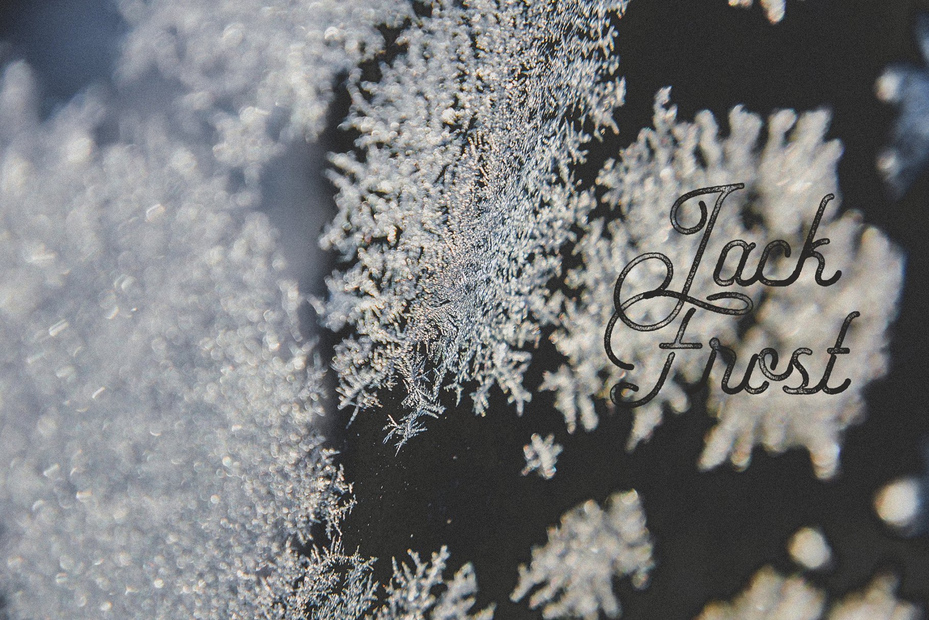 冰雪天地魔幻背景纹理 Jack Frost插图(4)