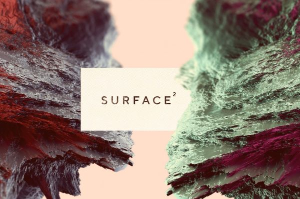 创意抽象纹理系列：24个彩虹色有机形状纹理 Surface Vol. 2