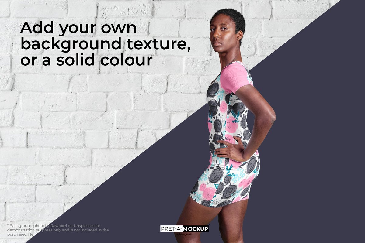 拉链紧身连衣裙服装样机插图(4)