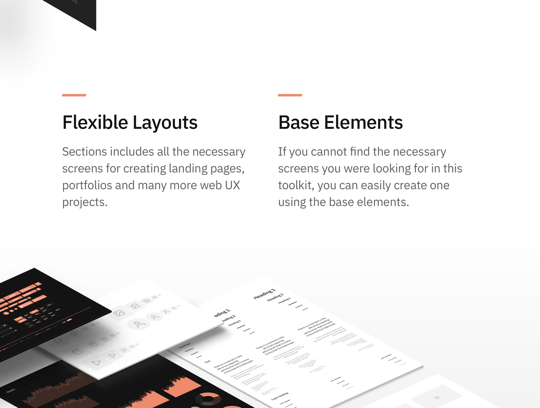 素材库下午茶：多功能企业网站模板套装下载[Fig,Sketch,PSD,XD]插图(5)