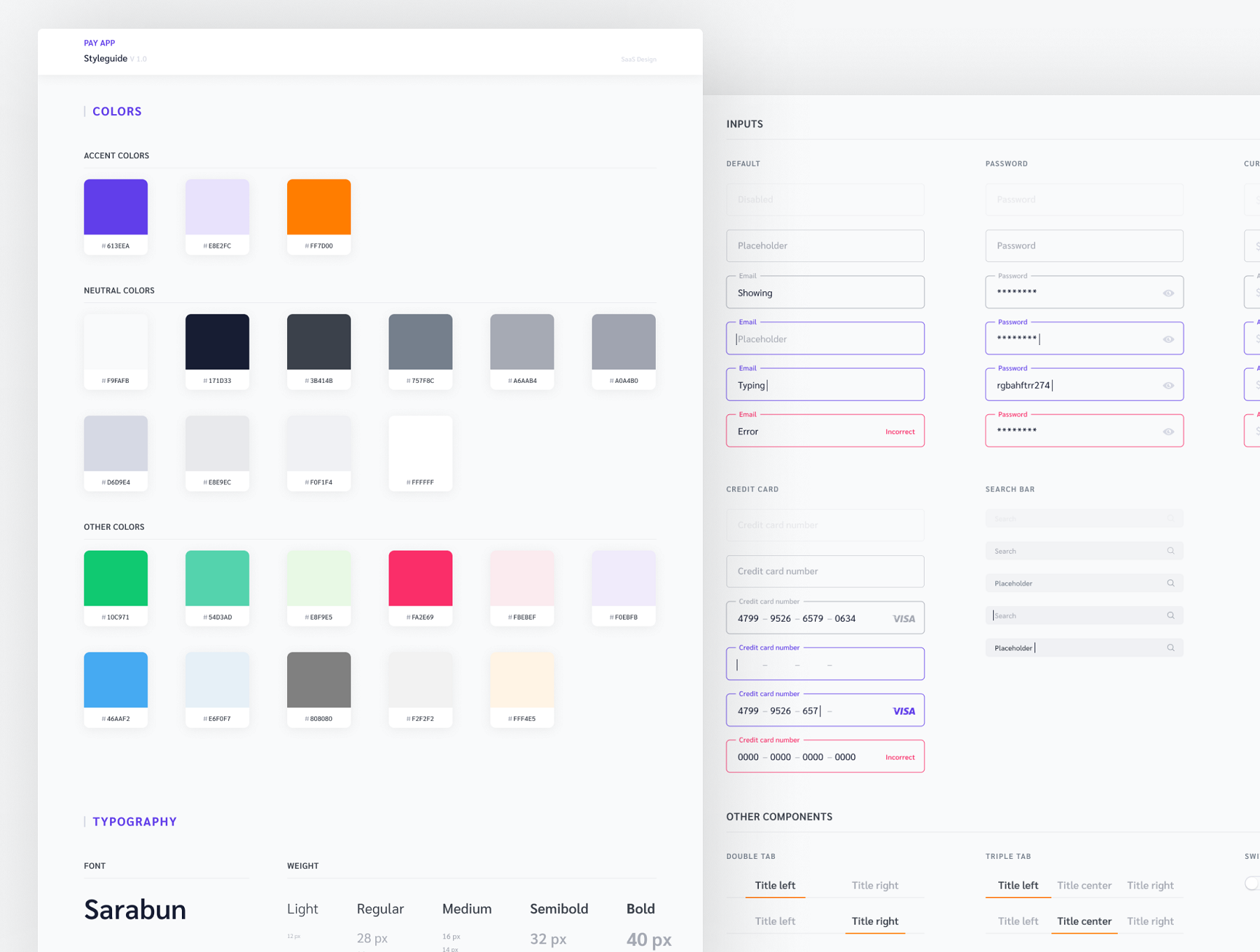 素材库下午茶：支付类APP网页官网UI KIT套装ui素材模板下载[Fig]插图(3)