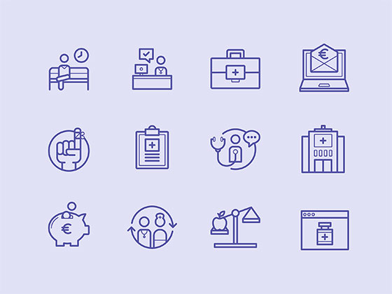 卫生保健图标集素材之家精选sketch素材