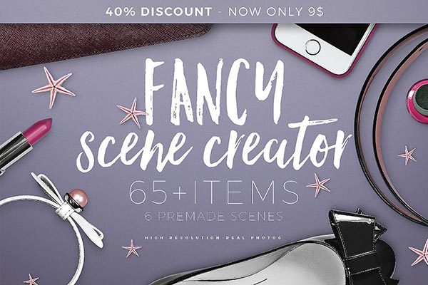 Fancy Scene Creator幻想场景素材合辑下载[psd]