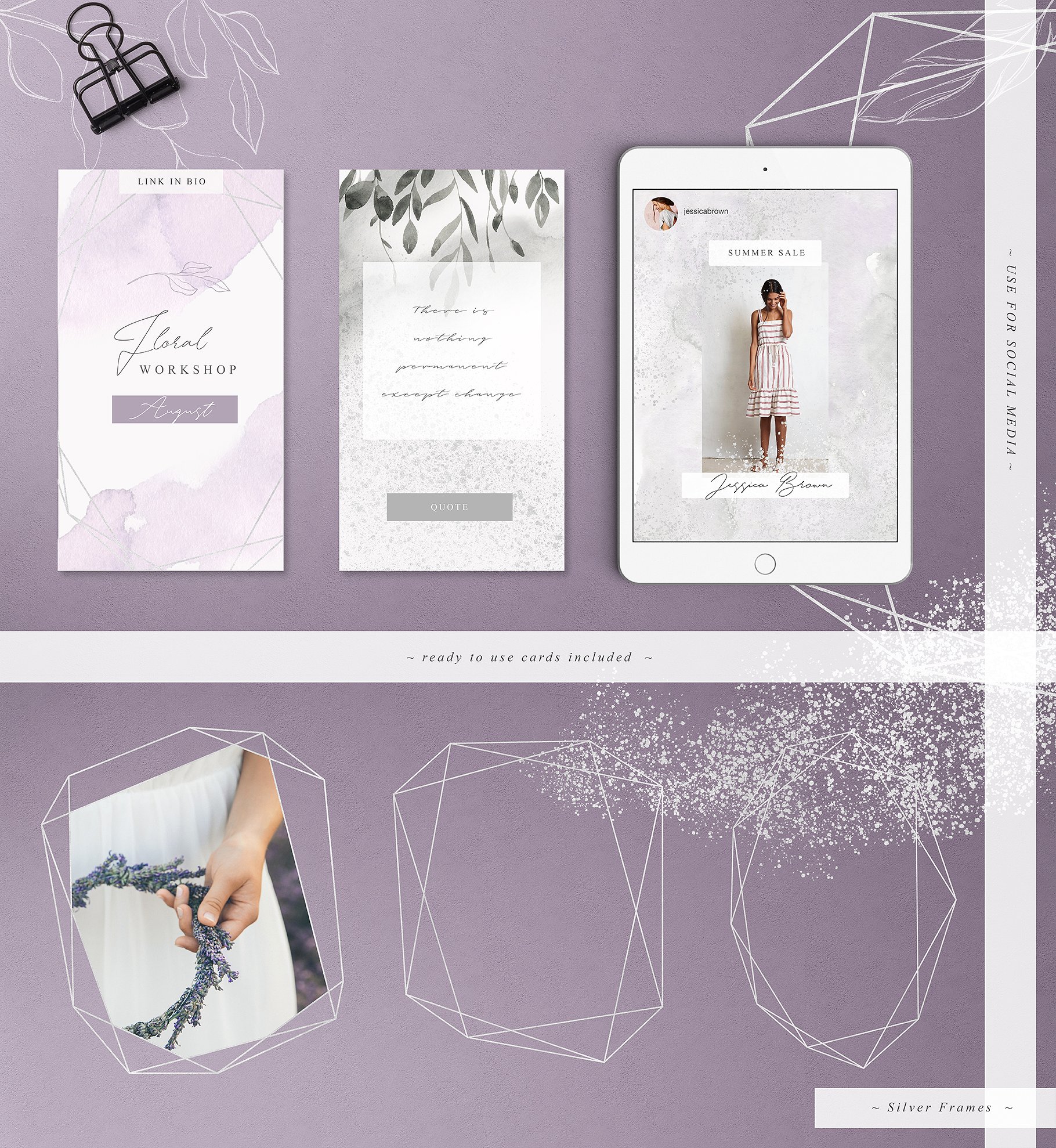 诗情画意手绘水彩元素合集 Magnifique Watercolor Collection插图(4)