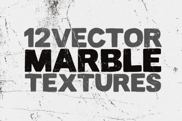 12款大理石纹理矢量背景素材 Vector Marble Textures x12