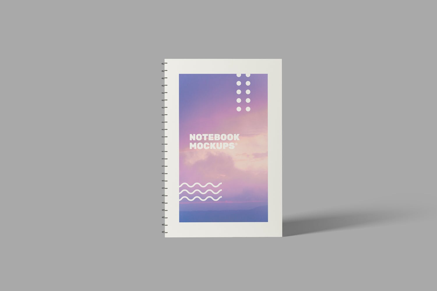 活页记事本封面设计效果图样机 Notebook Mockups插图(3)