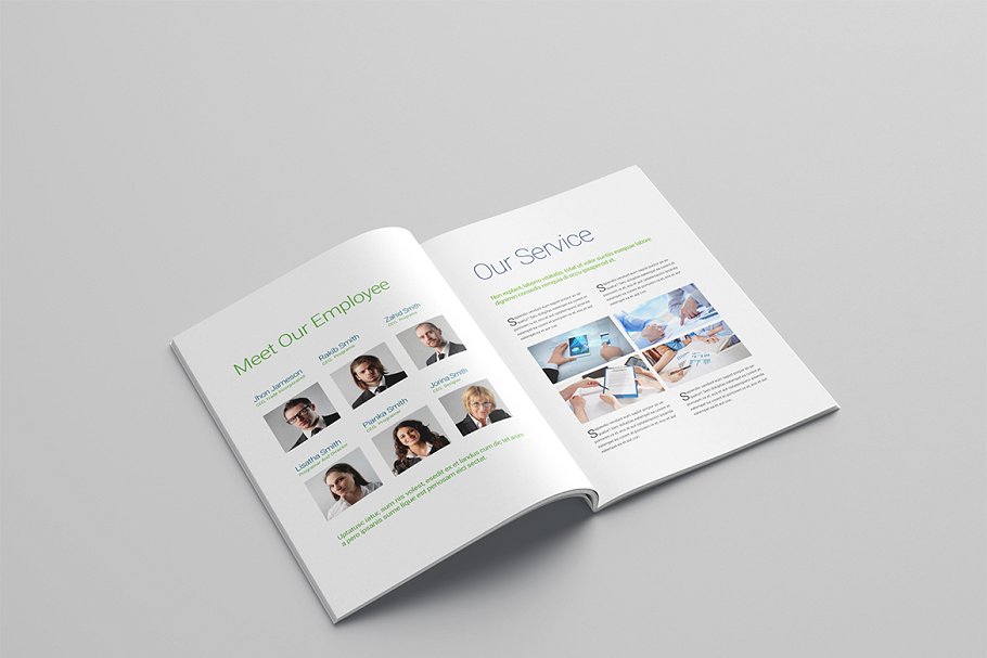 多用途A4商业投资理财手册设计模板插图(3)