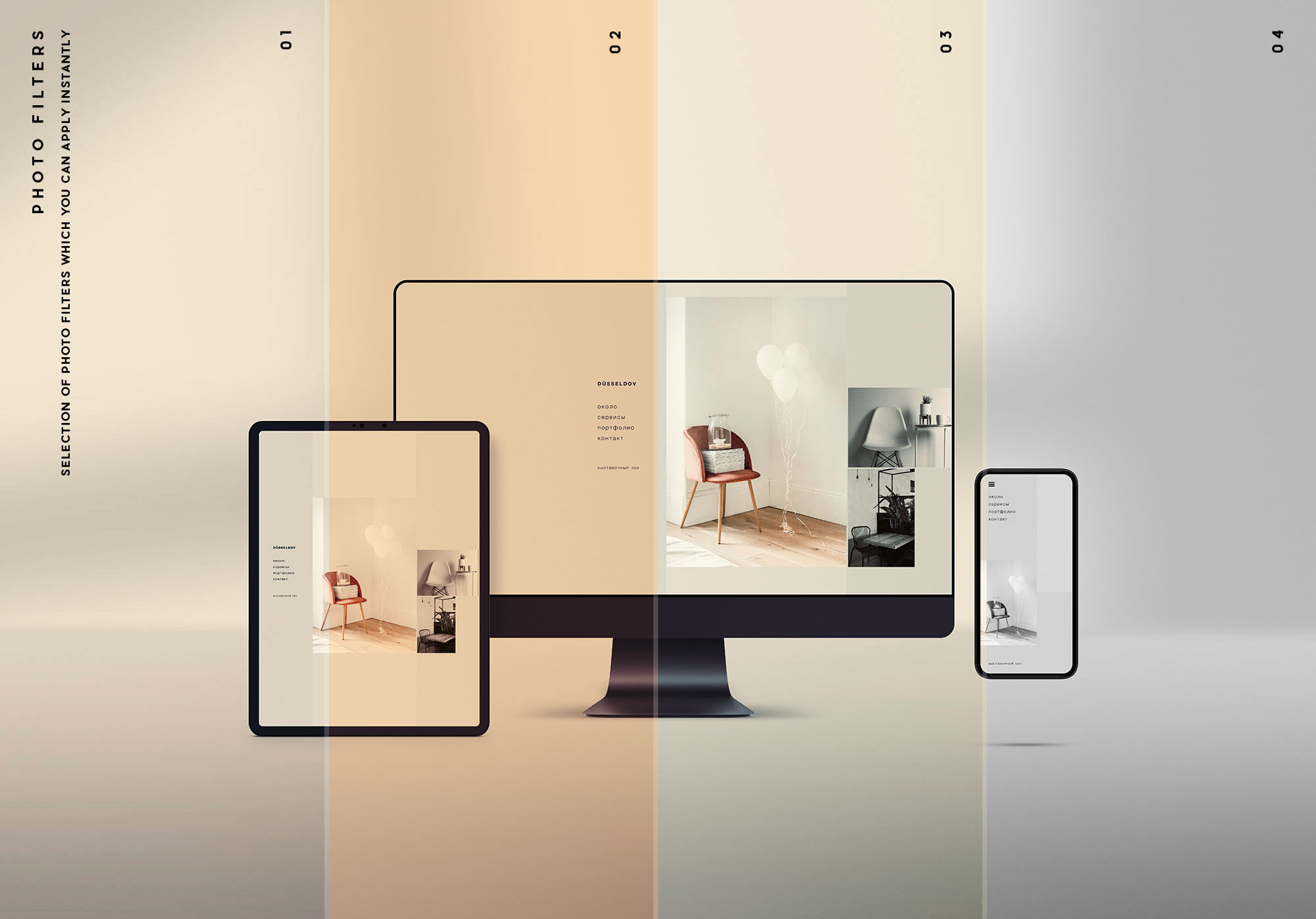 响应式网站设计作品展示PC/平板/手机素材库精选样机 Responsive Device Mockup插图(9)