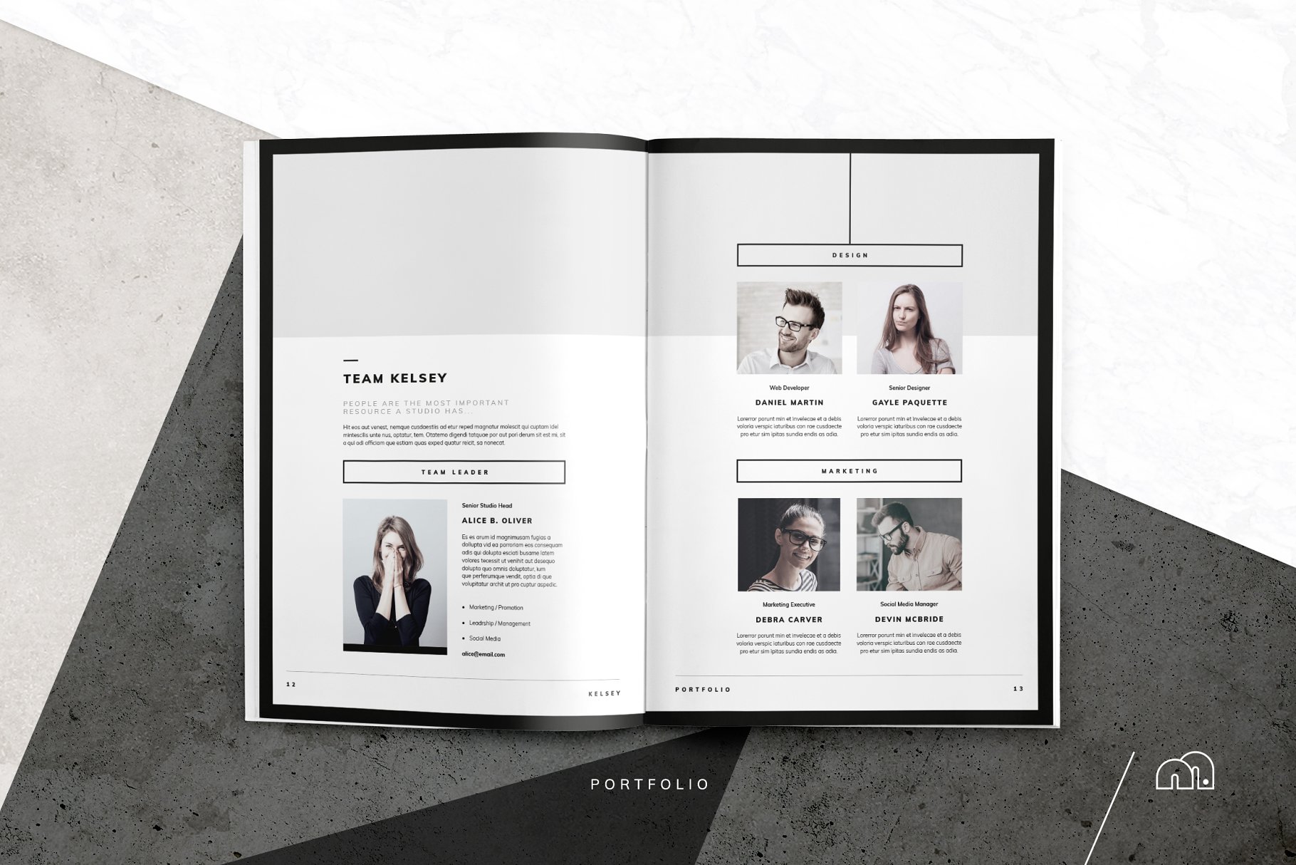 一套完美的简约项目提案模板 Kelsey – Pitch Pack插图(9)