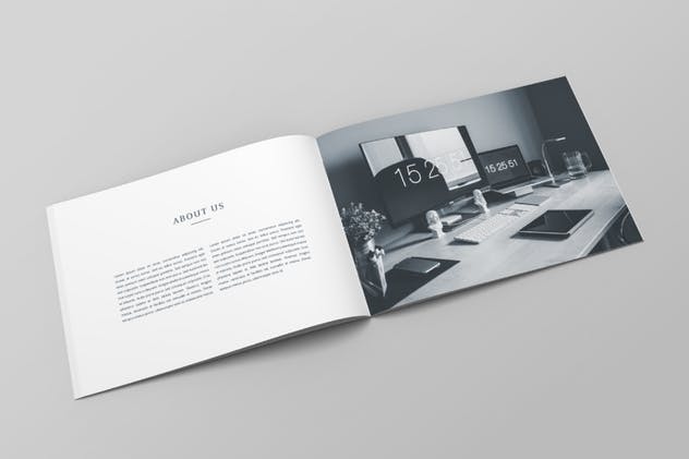 A4多用途产品目录产品手册样机模板Vol.2 Brochure Catalog Mockup Vol. 2插图(4)