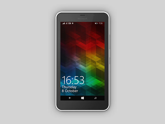 Microsoft Lumia 640 XL Mockup素材之家精选sketch素材