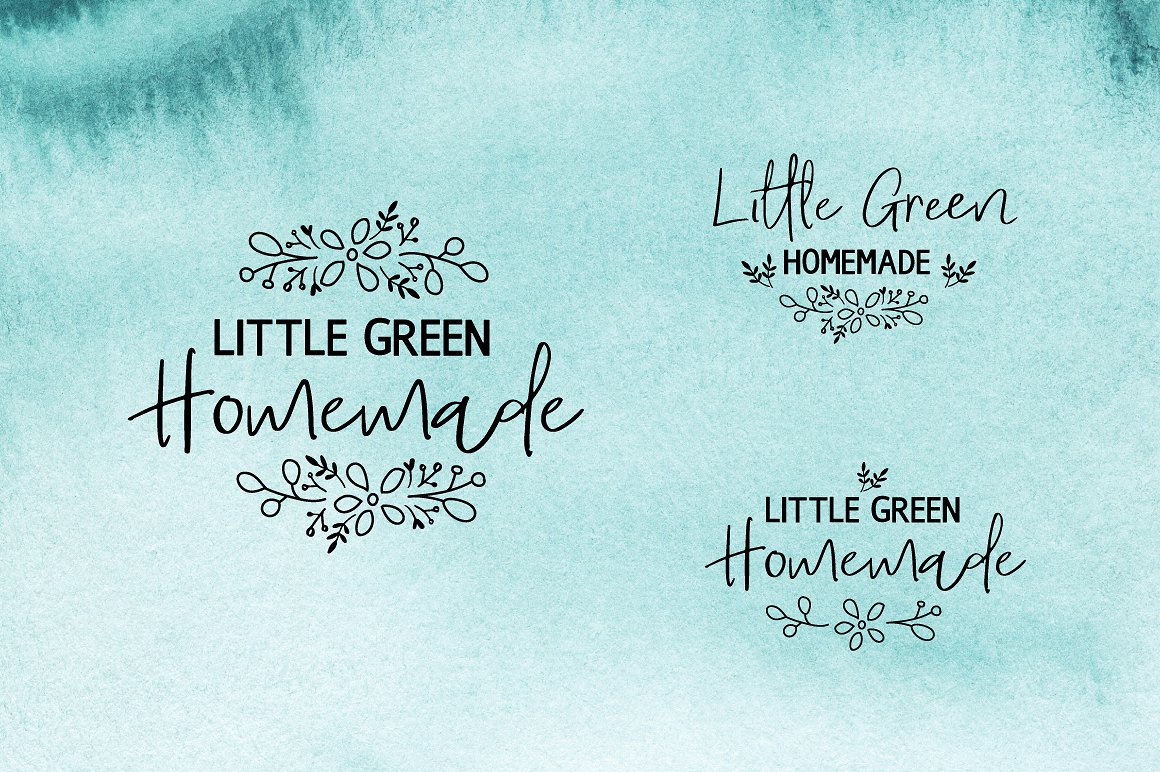 100+精致美丽的手绘花卉元素插图(8)