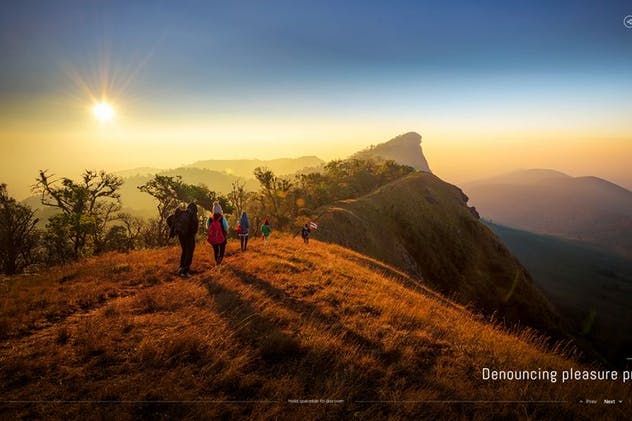 摄影作品展示页面PSD模板 Sepia Photo PSD Template插图(10)