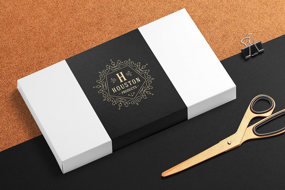 500个复古装饰风格Logo和徽章模板 500 ornaments logos & monograms插图(6)