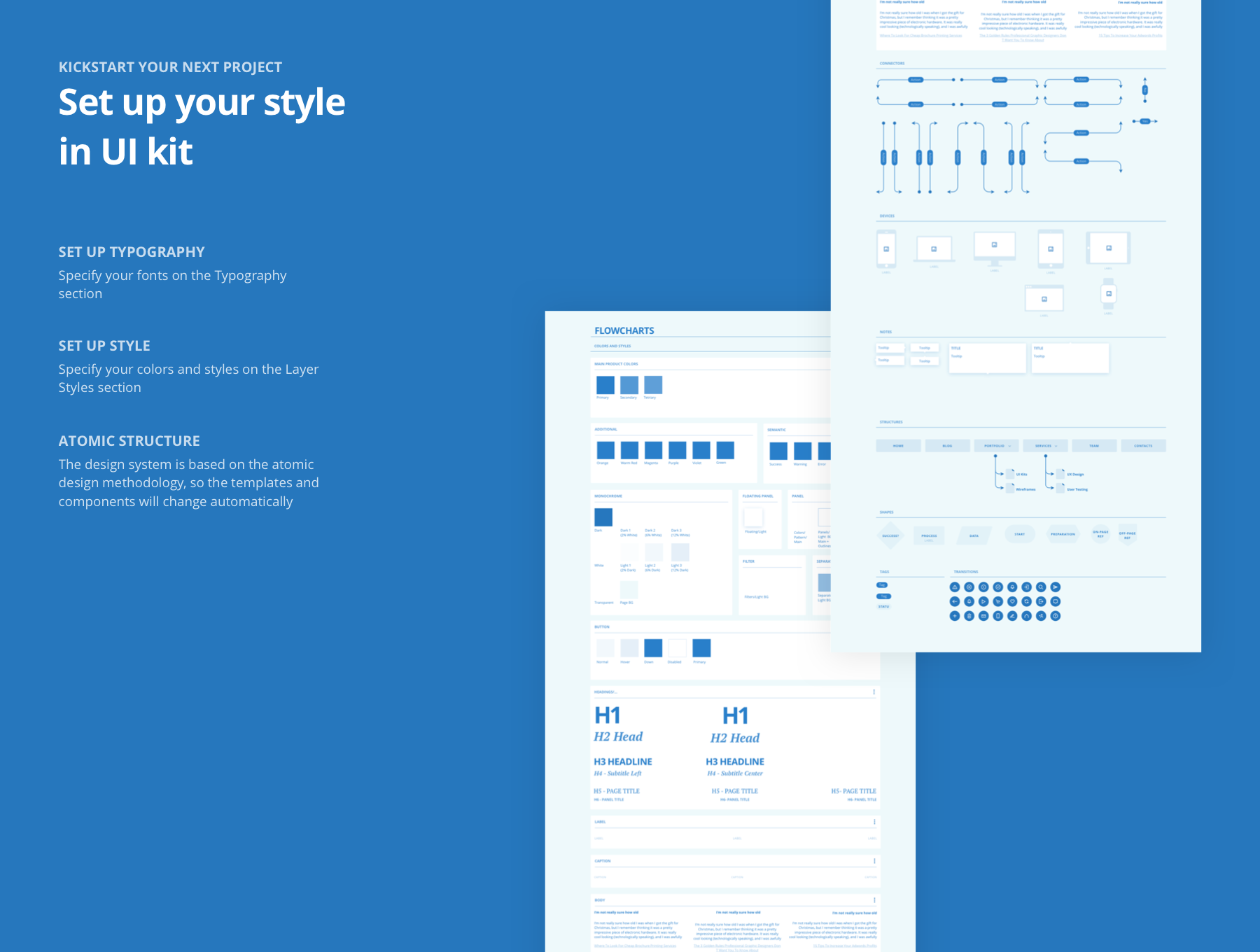 素材库下午茶：129个原型结构Web流程图集[XD,Fig,Sketch]插图(4)
