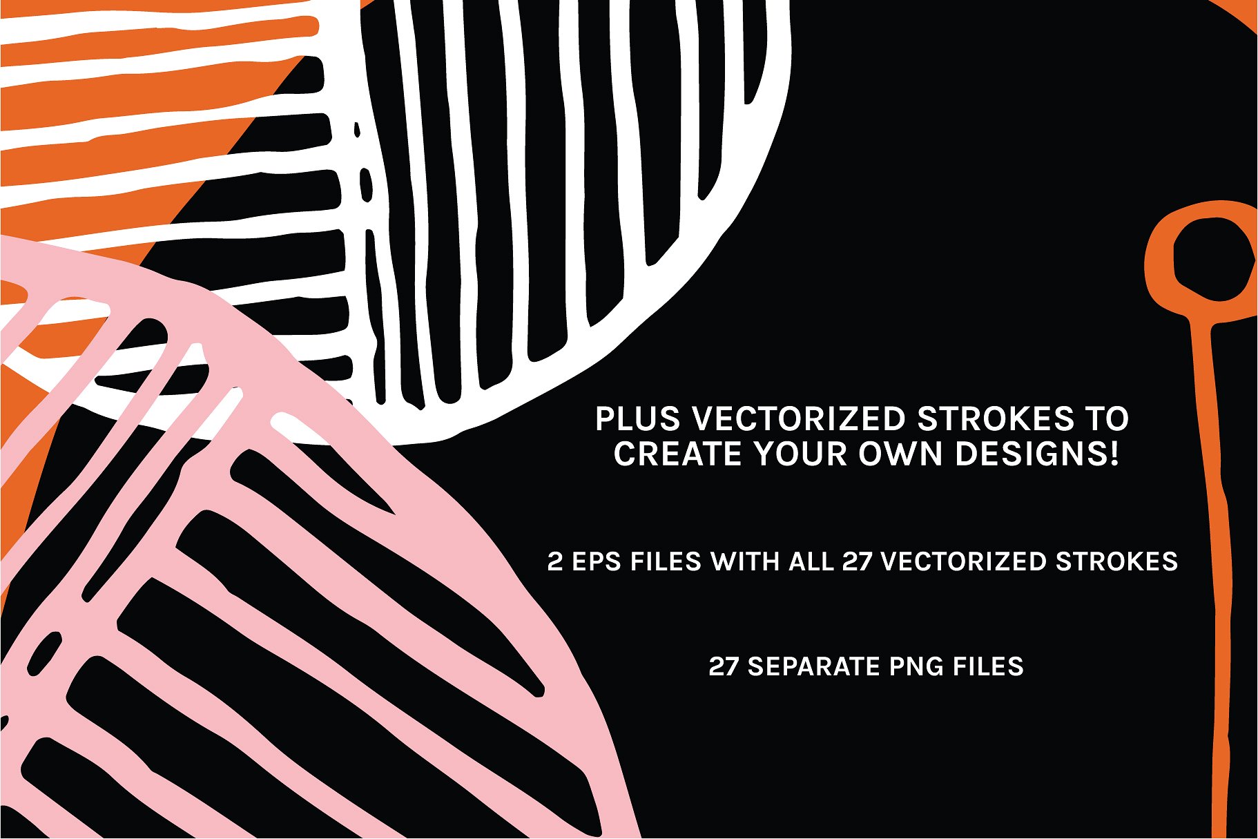 复古摩登派五十年代图案纹理 Mod Fifties | Artboards + Patterns插图(6)