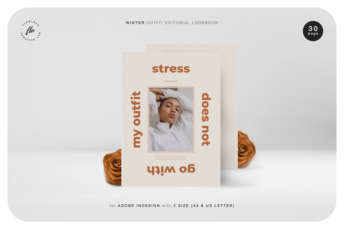 潮流时尚服装产品图册设计模板插图