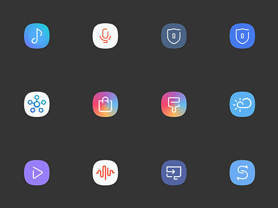 80 枚三星 Galaxy S8 图标素材之家精选sketch素材