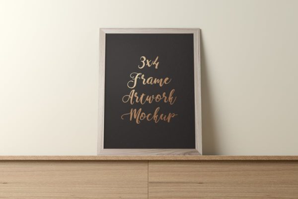 实木画框样机模板 Frame Artwork Set