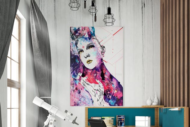 工作室艺术作品油画展示样机模板Vol.6 Picture Art Mockup [Vol 6]插图(7)