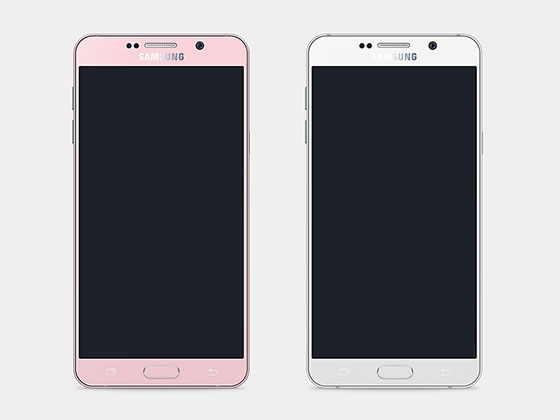 三星 Galaxy Note 5 模型素材之家精选sketch素材