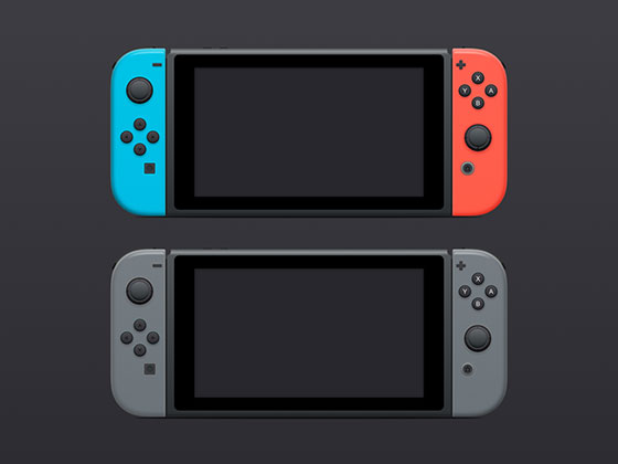 任天堂 Switch 模型素材之家精选sketch素材