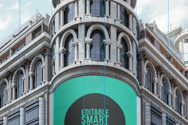 城市海报/建筑广告牌样机模板 Urban Poster / Billboard Mock-ups – Huge Edition插图(5)