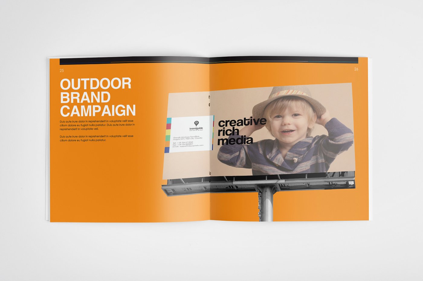 一套颜色丰富的品牌画册模板下载[indd]插图(19)