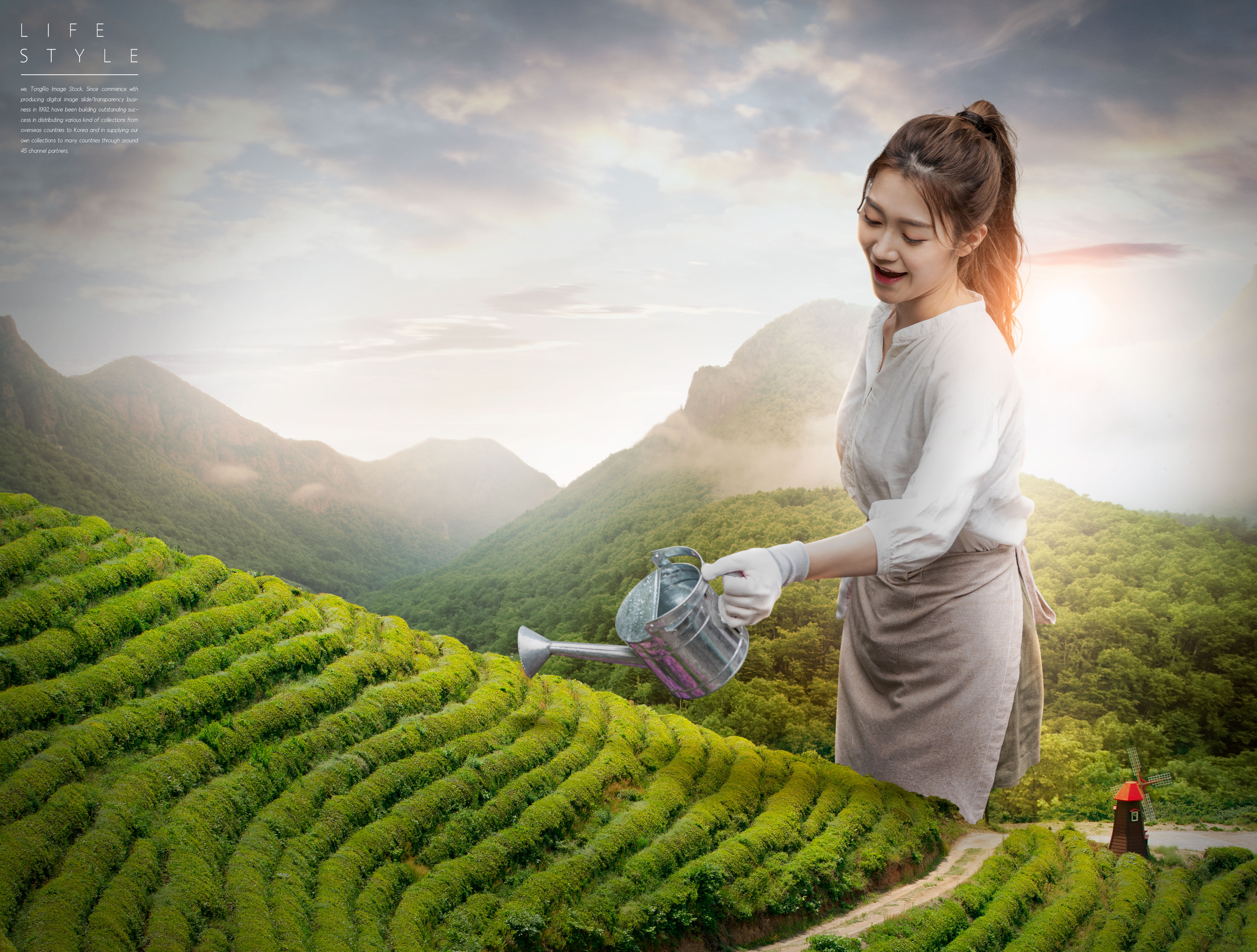 悠闲自在的农场生活主题海报设计套装V.2插图(6)