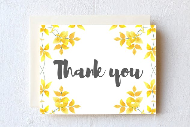 水彩花卉/植物元素设计套装 Watercolor Floral Design Kit插图(6)