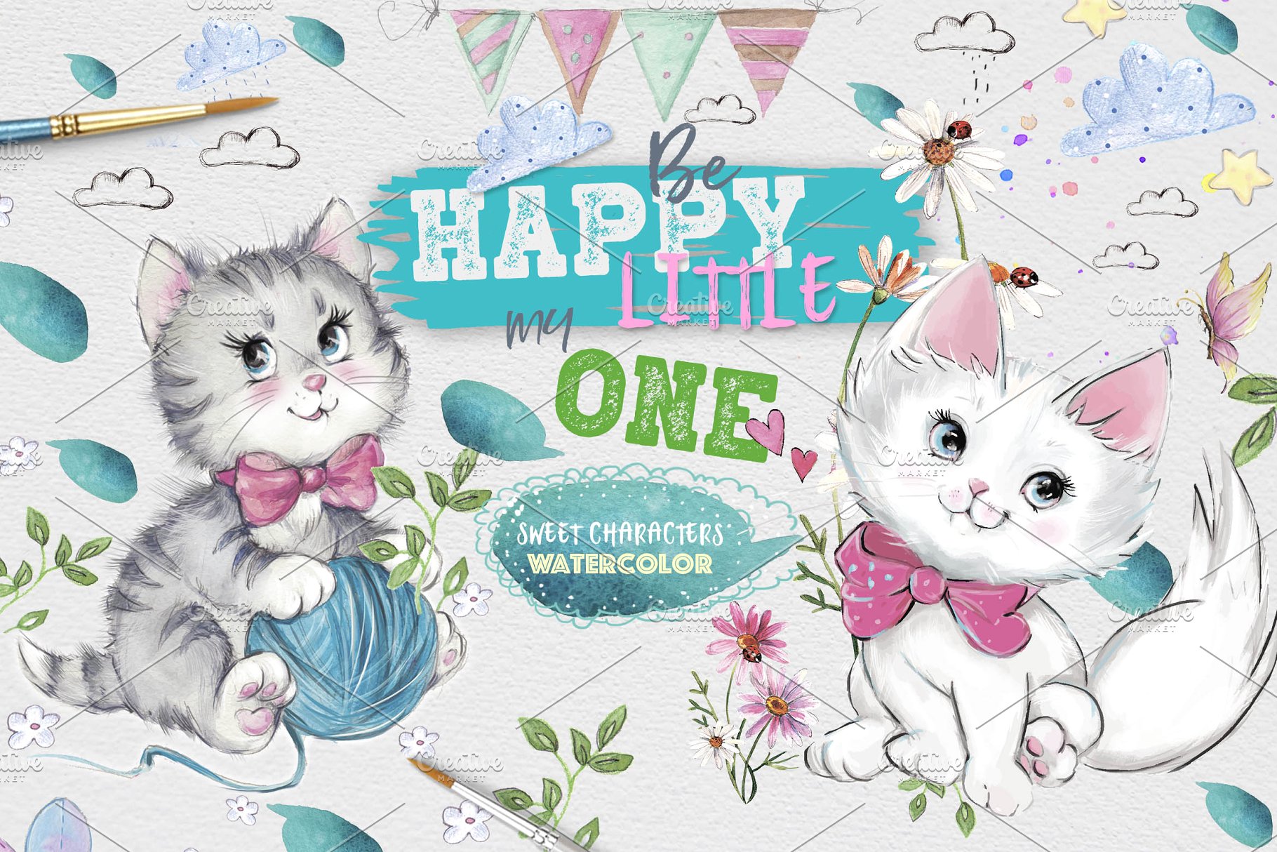 超级可爱儿童主题设计素材合集[2.24GB] FAIRY-TALE LAND插图(3)