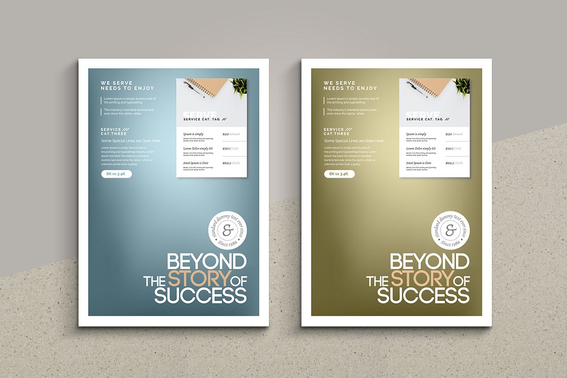 10款年度最佳设计的海报模板下载 Best 10 Flyer Poster Bundle [eps]插图(9)