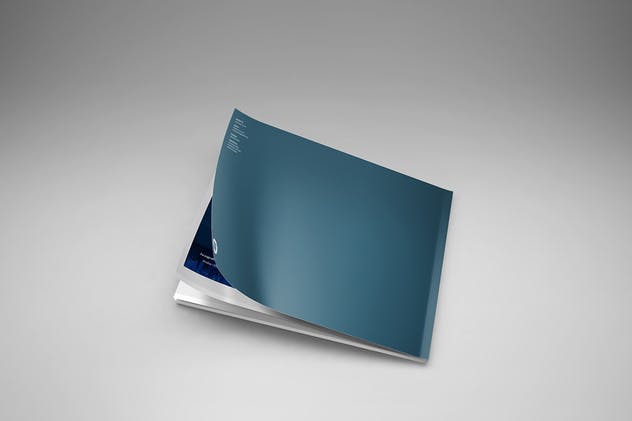 A4横向规格产品目录样机 A4 Landscape Magazine – Catalog Mockups插图(10)