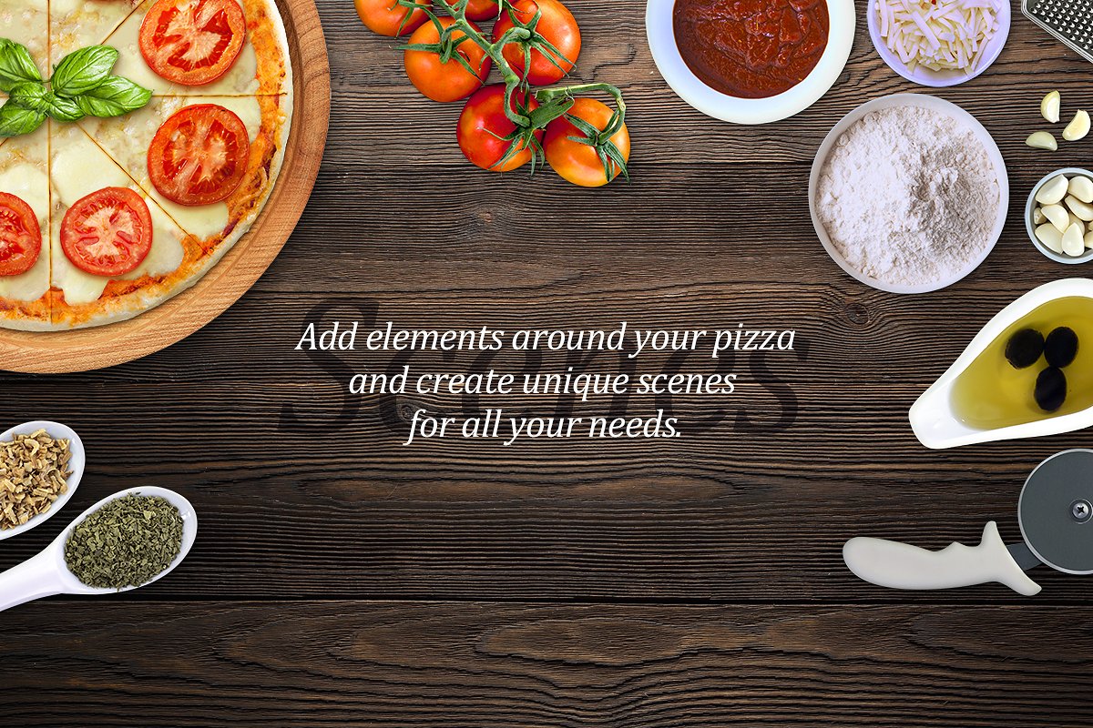美味食品披萨样机和场景生成器【Pizza Creator & Scene Generator】插图(19)
