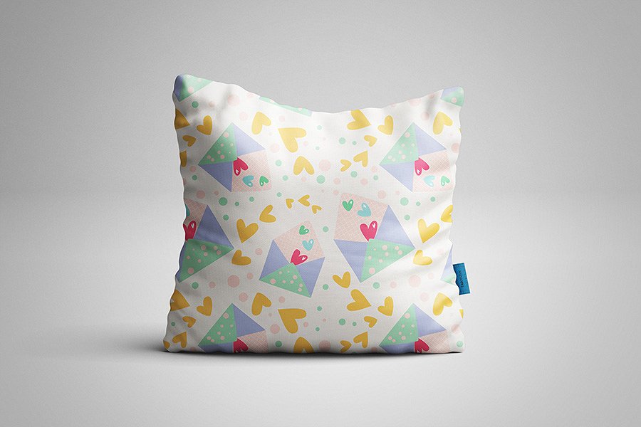 甜美的情人节无缝背景纹理 Sweet Valentine Seamless Patterns插图(3)