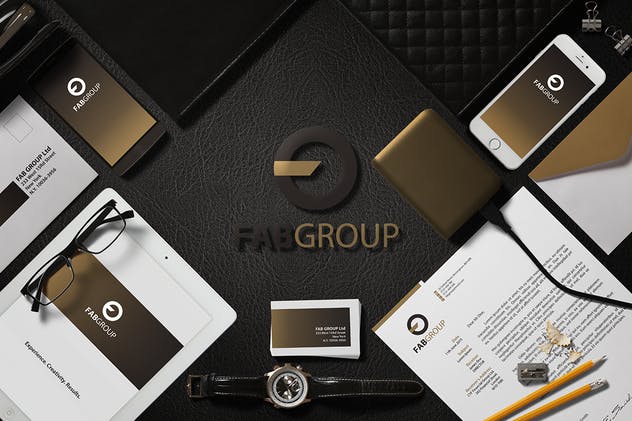 企业品牌宣传办公用品样机模板套装 Branding / Identity Scene Creator插图(2)