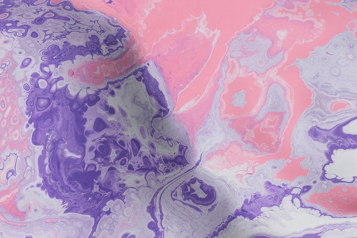 混合水彩颜料天然大理石纹理素材库精选背景 Acrylic Pouring Texture Set插图(9)