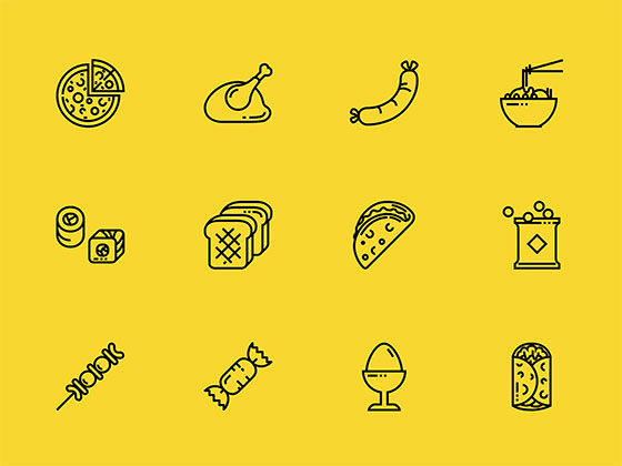 30 枚快餐图标素材之家精选sketch素材