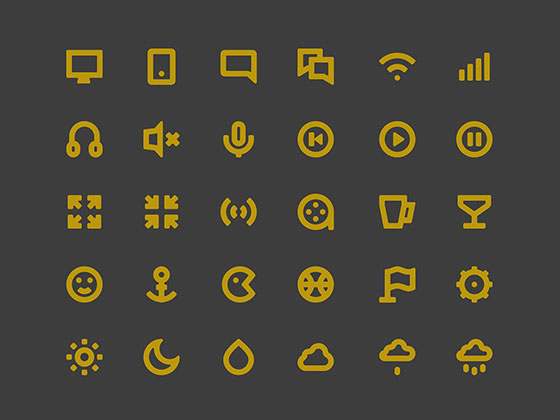 130 枚常用图标素材之家精选sketch素材